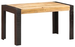 Jedálenský stôl 140x70x76, surový mangový masív