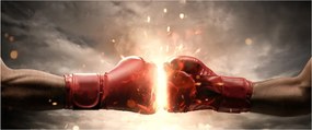 Obraz - Boxing (120x50 cm)