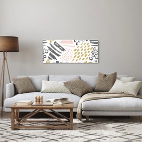 Obraz - Abstraktné ťahy (120x50 cm)