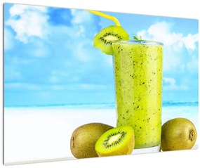 Obraz - kiwi smoothie (90x60 cm)