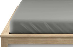 Jersey plachta s lycrou sivá 180 x 200 cm