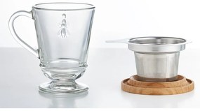 Sklenený hrnček so sitkom 270 ml Abeille – La Rochére