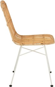 Prírodná ratanová jedálenská stolička Keni Rattan Natural - 58*44*88cm