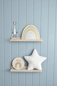 Zrkadlo dúha do detskej izby – akrylové zrkadlo z dreva 29x25 cm