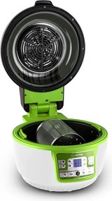 Klarstein VitAir Turbo, teplovzdušná fritéza, 1400 W, 9 l, zeleno-biela