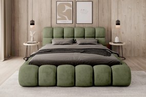 ČALÚNENÁ POSTEĽ ASHLEY 160x200 APHRODITE 12 OLIVE