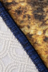 Koberec MILANO 40014-01 modrý / sivý