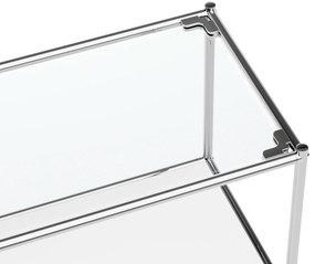 Kovová komoda »CN3« s 2 výklopnými priehradkami, biela