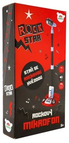 Teddies Mikrofón karaoke ROCK STAR so svetlom a zvukom