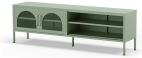 TV stolík v mentolovej farbe 160x50 cm Diora – Marckeric