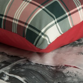 VIANOČNÉ RENFORCÉ OBLIEČKY VINTI 200X220 CM, 2KS 70X80 CM VZOROVANÉ
