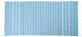 Plážová osuška FARAO 90 x 180 cm, tyrkysová, 70% bavlna | 30% polyester