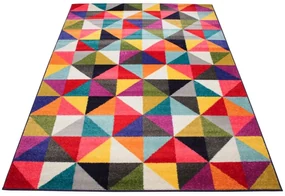 Farebný koberec s geometrickým vzorom Salsa Šírka: 240 cm | Dĺžka: 340 cm