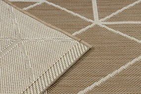 Koberec SIZAL FLAT 48959265 geometrický naturálny / béžový