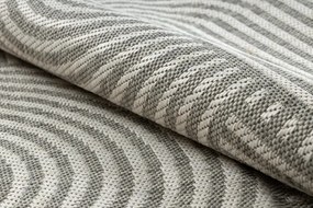 Koberec ORGANIC 1835 geometrický, krémový / sivý