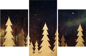 Obraz - Zlatá noc (90x60 cm)