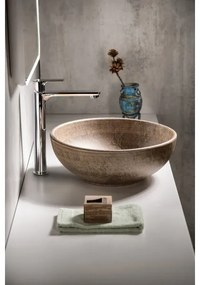 Sapho - Umývadlo na dosku PRIORI pr. 41 cm keramika/hnedá