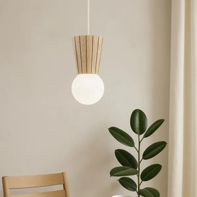 Argon 8951 - Kúpeľňový závesný luster na lanku VOLANTE 1xG9/6W/230V IP44 béžová