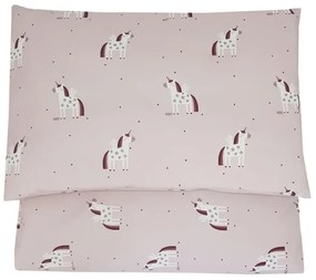 EKO - Obliečky bavlnené mušelínové do postieľky UNICORN 2-dielne