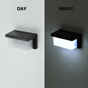 Brilagi - LED Solárne nástenné svietidlo so senzorom BRICK LED/12W/5,5V IP65