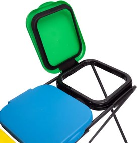 Stojan na triedenie odpadu GORT na 3 vrecia