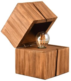 Hnedá stolová lampa (výška 16 cm) Treasure – Trio