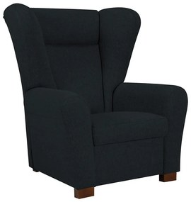 Kreslo ušiak VIVA čierne