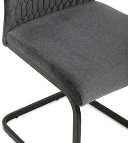 Súprava jedálenských stoličiek DCL-X7018 GREY2, 4ks