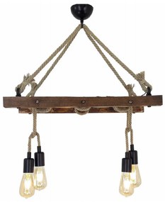 Luster na lanku MERDIVEN 4xE27/40W/230V