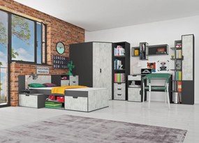 Meblar Písací stôl Nano NA9 (2 farby) Farba: Dub Riviera
