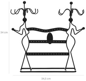 Stojan na šperky Kenna černý