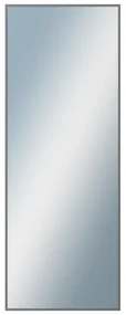DANTIK - Zrkadlo v rámu, rozmer s rámom 60x160 cm z lišty Hliník šedá drásaná (7269223)