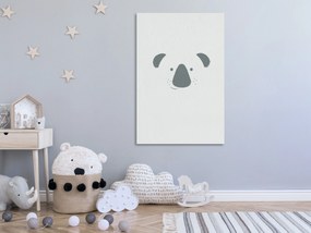 Artgeist Obraz - Smiling Koala (1 Part) Vertical Veľkosť: 20x30, Verzia: Premium Print