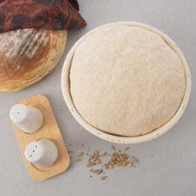 Ošatka guľatá, ratan, priemer 25 cm, 3 ks