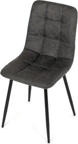 Jedálenská stolička čierna CT-281 BK3