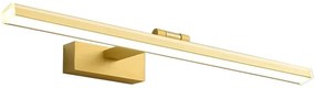 Toolight - LED nástenné svietidlo nad zrkadlo 60cm APP834-1W, zlatá, OSW-07012