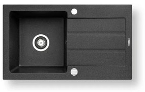 Pyramis 70006801 - Kuchynský drez NEXT 76x44 cm granit/čierny