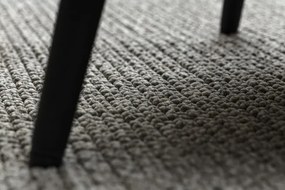 Metrážny koberec CASABLANCA LOOP svetlosivý