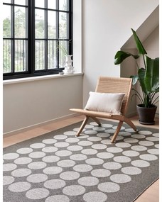 Hnedo-béžový vnútorný a vonkajší behúň 70x240 cm Hugo Walnut Linen – Pappelina