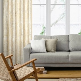 ZATEMŇOVACÍ ZÁVES NA KRÚŽKOCH MALIA 140X250 CM VZOROVANÁ