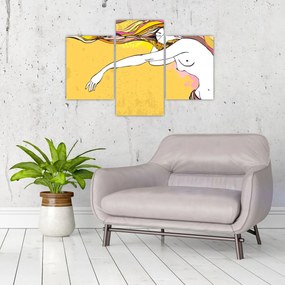 Obraz - Dievča (90x60 cm)