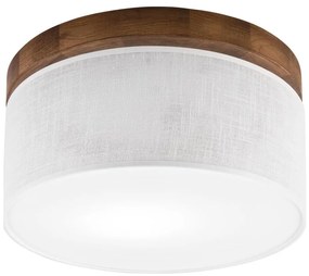 Brilagi - LED Stropné svietidlo BELLADONNA 1xE27/15W/230V pr. 30 cm biela/dub čerešňa