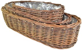 Truhlík oválny Rozmery (cm): 80x22, v. 15  (73x14)