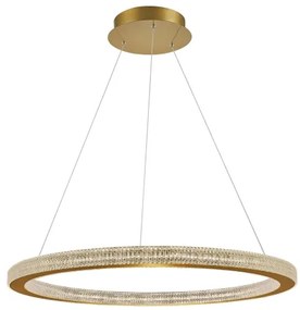 LED luster Fiore 80 zlaté
