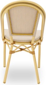 NICE záhradná stolička beige