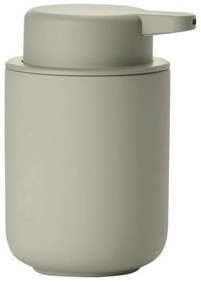 Sivozelený dávkovač tekutého mydla z kameniny Zone Eucalyptus, 250 ml