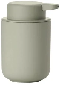 Sivozelený dávkovač tekutého mydla z kameniny Zone Eucalyptus, 250 ml