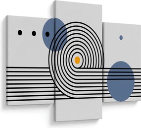 Obraz - Minimalistická abstrakcia N⁰1 (90x60 cm)