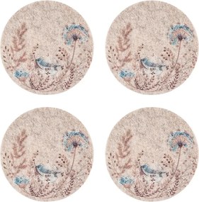 Altom Plstená podložka pod hrnček Serenitypr. 10 cm, sada 4 ks