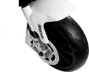 LEAN CARS Elektrická motorka pre deti BMW S1000RR čierna trojkolesová